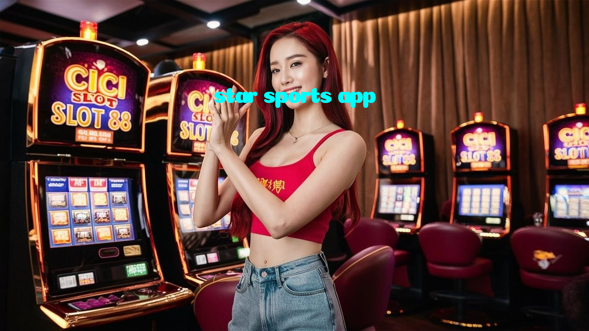 star sports app casino presented on mobile device in Pakistan with slots and live games